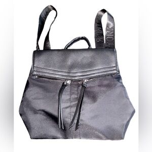 Botkier New York Trigger Mini Nylon Backpack in black.